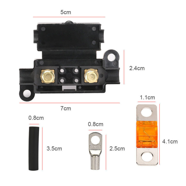 30a-ฟิวส์4-7-30-redarc-เหมาะกับแบตเตอรี่แอมป์ชุดอุปกรณ์ยึด-bcdc-x-midi