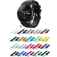 Silicone Watch Band Metal Clasp Strap for Huami Amazfit Stratos 2 2S 3 【BYUE】