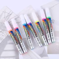 Acrylic Marker Waterproof Quick Drying Flash Pen Color Ceramic Graffiti Paint Pen Water-based Fluorescent Acrylic Pen Set