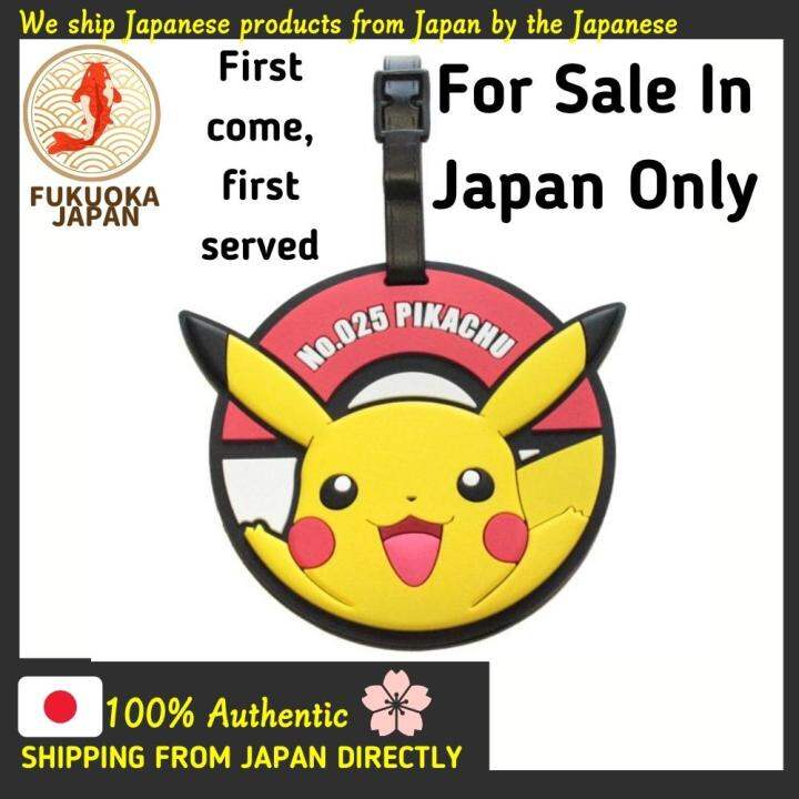 Pokemon Rubber Luggage tag sold only in Japan Pikachu Pokemon POKEMON ...
