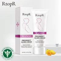 RtopR FDA รอยแตกลายมะม่วง ครีมบํารุงผิว ลดรอยแผลเป็น ครีมทาท้องลาย ลดรอยแตกลาย ท้องลาย ริ้วรอยจากการตั้งครรภ์ - Stretch Mark Cream 40 กรัม