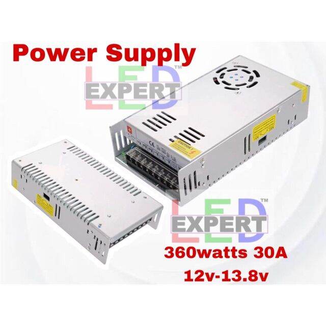 Power supply 360watts 30A 12v 13.8v for radio Base,cctv camera and Led