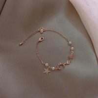 [COD] Xingyue Zircons Pearl celet สร้อยข้อมือผู้หญิงออกแบบเฉพาะกลุ่มสร้อยข้อมือระดับไฮเอนด์แฟชั่นยอดนิยมสไตล์เกาหลีสร้อยข้อมือเรียบง่ายแฟนสาว