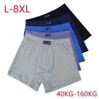 Mens size boxer L-10XL 5XL 6XL 7XL 8XL 40-165KG briefs short high-waist waistbands