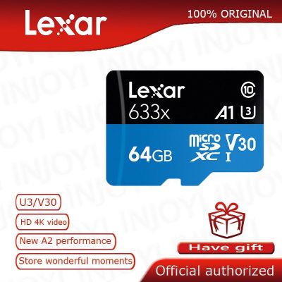 Lexar 16gb 32gb carte sd 64gb Micro SD card up to 95M/s Class10 633x UHS-I 128gb Memory Card TF Flash Card With Card reader
