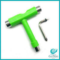 GotGo ไขควงสเก็ตบอร์ด เครื่องมือสกู๊ตเตอร์ สำหรับสเก็ตบอร์ด พร้อมส่ง Scooter tools สปอตสินค้า