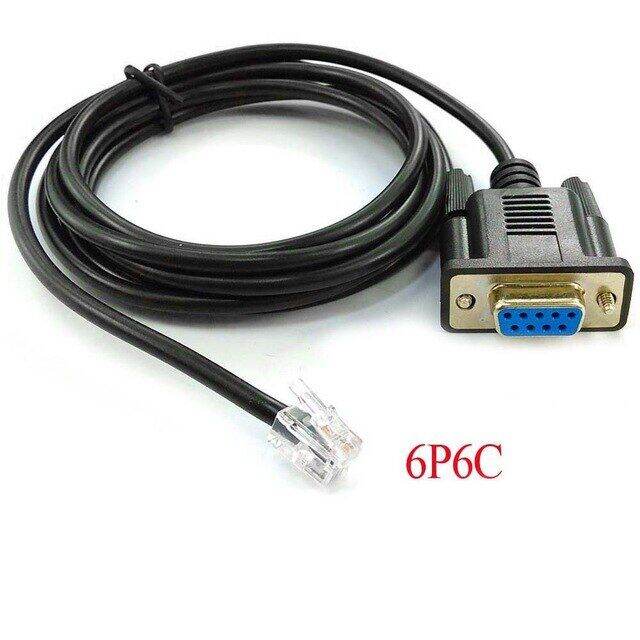 Db9 Rs232 To Rj12 Serial Adapter Cable For Apc 940-0144 Compatible With ...