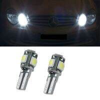 2หลอดไฟ LED ตำแหน่งไฟกลางคืนสีขาวสำหรับ Mercedes ชั้น CLK W209 2002 - 2010