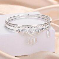 Silver bracelet female junior iii 999 sterling silver dreamcatcher adorn young Chinese valentines day gift