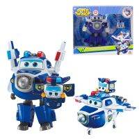 Super Wings S5 Supercharged Paul+Super Pet Paul ของเล่นหุ่นแปลงร่างซุปเปอร์วิงส์ รหัสSW750425