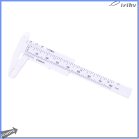 jianzhanqinl 80mm MINI นักเรียนพลาสติกเลื่อน vernier caliper Gauge TOOL