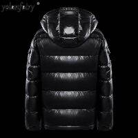 ✐✴✹ Down Jackets for Men and Clothing Thick Hooded Bread Jacket Men’s Coats Female Outwear Jaqueta FCY