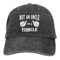 Denim Cap Not an Uncle, Im a Funcle Baseball Dad Cap Classic Adjustable Casual Sports for Men Women Hat