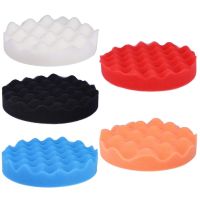 5Pcs 3-7 Inch Car Polishing Pad Car Repair Sponge Buffing Waxing Clean Polish Buffer Drill Wheel Polisher Removes Scratches