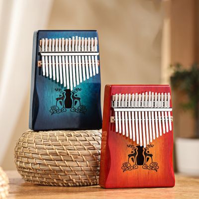 【YF】 Hluru 17 tone kalimba instrument beautiful sound thumb piano beginner student gift finger professional performance