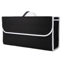 Portable Car Trunk Storage Organizer Foldable Felt Cloth Storage Box Case Auto Interior Stowing Tidying Container Bags