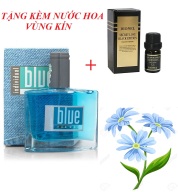 ( THƠM LÂU )Nước Hoa Blue Cao Cấp (Dạng Xịt 50ml) cho NAM và Nữ , tặng kèm chai nước hoa vùng kín . thumbnail