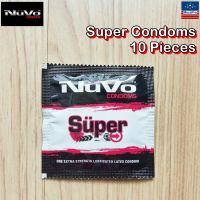 uVo® Super (extra strong) Condoms 5, 10 or 20 Pieces นูโว ถุงยางอนามัย คอนดอม ขนาดใหญ่พิเศษ