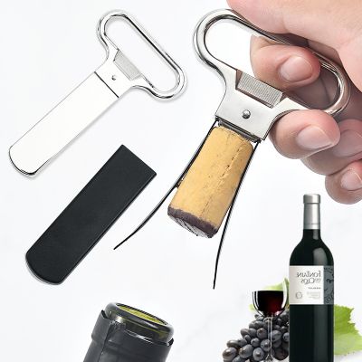 ♝♨ Wine Opener Zinc Alloy Premium Corkscrew Wine Bottle Beer Opener with Multifunctional Portable Bottles Opener Home Bar Tool