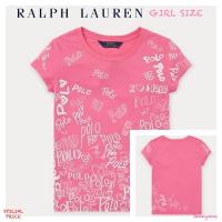 RALPH LAUREN POLO COTTON JERSEY GRAPHIC TEE (GIRLS SIZE)