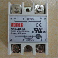 1รีเลย์สถานะของแข็ง Ssr-40 Dd 40a เอาต์พุตปัจจุบันอินพุต3-32vdc 5-60vdc ขาออก