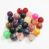 Wholesale Newest 8mm/10mm/12mm/14mm Acrylic Double Color Beads/Jewelry Finding DIY Hand Made Beads