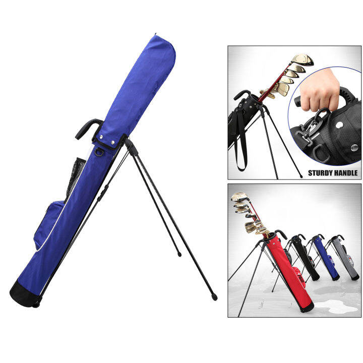 Hisiya Waterproof Dustproof Golf Stand Bag Club Pitch and Putt Bag with