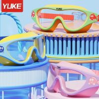 Kids Goggles and Anti Fog Diving Boys Transparent Large Frame Swim