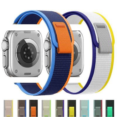 Trail Loop Strap For Apple Watch Band 44mm 49mm 45mm 40 41 42 38 mm Bracelet Nylon Watchband iWatch Series 8 Ultra 7 6 5 Correa Straps