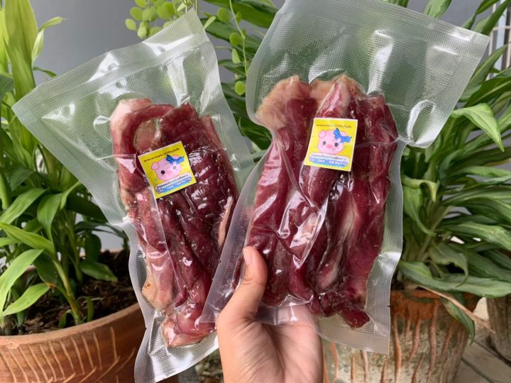 หมูเเดดเดียว-ขนาด-300-กรัม-ราคา-100-บาท-สูตรหมูติดดาว-ราคาถูกมาก