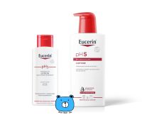 EUCERIN PH5 Lotion 250ml./400 ml. โลชั่นทาผิวกาย เนื้อโลชั่นเข้มข้น สำหรับผิวบอบบาง แพ้ง่าย (1ขวด)