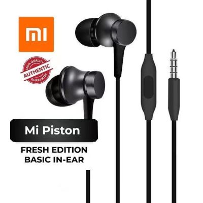 Xiaomi Original Wired Headsets Headphones Earphones 3.5mm With Mic Wire Control In-Ear Earbuds for iPhone Samsung Huawei Xiaomi Power Points  Switches