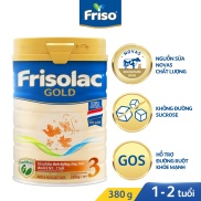 Sữa Bột Friesland Campina Frisolac Gold 3 - Hộp 380g Nhà khám phá nhí, sản