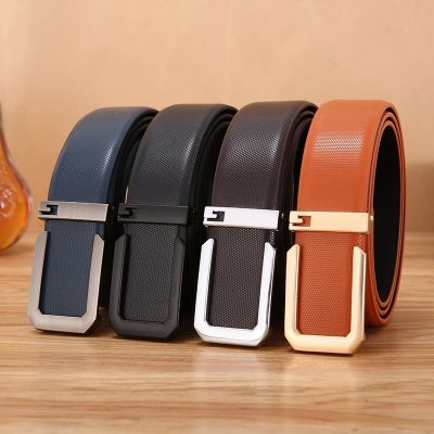 Belt Mens Genuine Leather G Letter Smooth Buckle Youth Business Casual Ladies Pure Cowhide