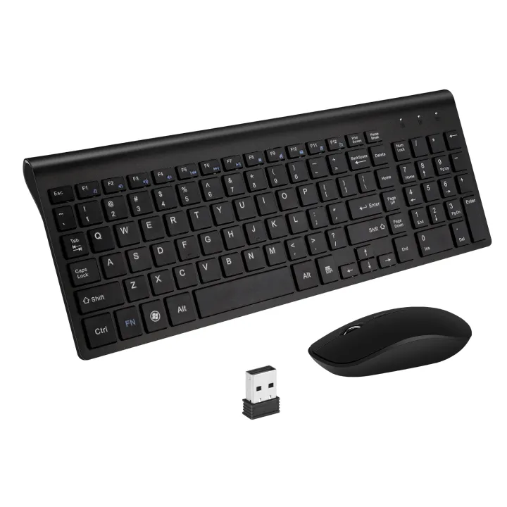 2.4GHz Super Slim Wireless Keyboard Mouse Combo | Lazada PH