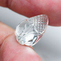 6.15 ct ไวท์ โทแพส แกะสลักข้าวโพด (White Topaz Corn Carving)