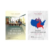 Sách Combo Đổi mới giáo dục cùng Tony Wagner- Mhbooks tặng sổ tay