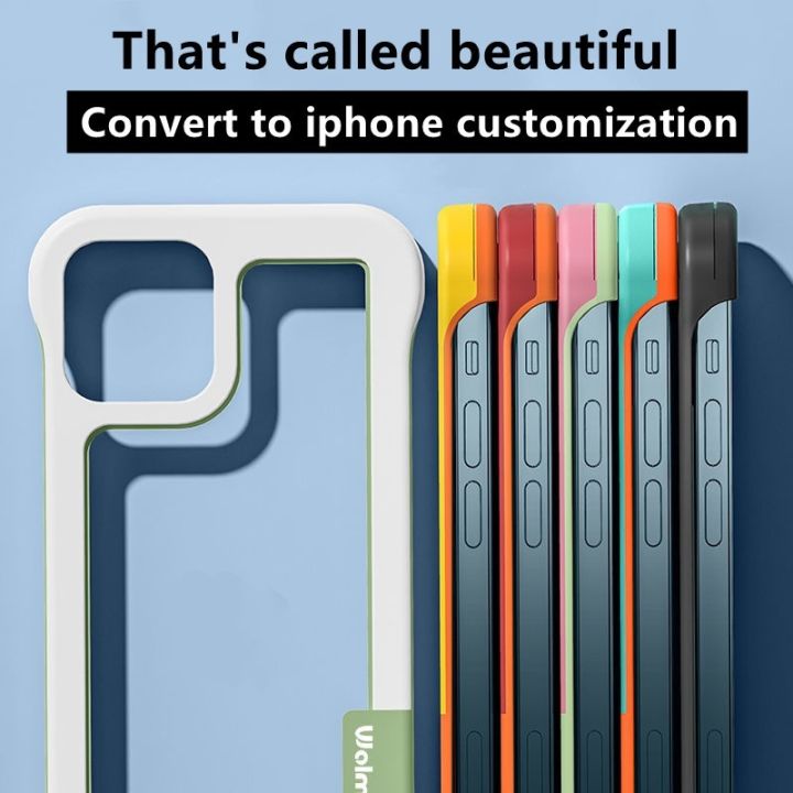 เคสโทรศัพท์มือถือซิลิโคน-แบบนิ่ม-กันกระแทก-สีสันสดใส-สําหรับ-iphone-12-13-14-x-xr-xs-7-8