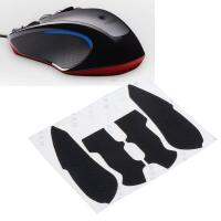 1 Set Black Mouse Feet Mouse Skates Side Stickers Sweat Resistant Pads Anti-slip Tape For logitech G300 G300S Mouse C26