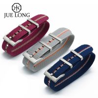 Suitable For Fabric Nylon Watch Strap 20mm 22mm Military Bracelet New French Troops Parachute Elastic Bands