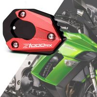 อุปกรณ์เสริมรถจักรยานยนต์ CNC ขาตั้งด้านข้างขยายแผ่นรองสำหรับ KAWASAKI Z1000 Z1000R Z1000SX Z 1000 R SX 2010-2023