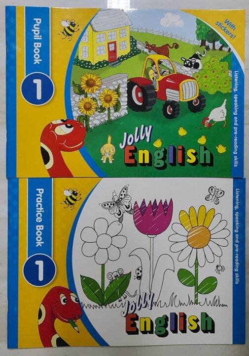 Jolly English 1 (pupil +practice book) Jolly Phonics Lazada.co.th