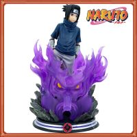 โมเดลของเล่นทำมืออะนิเมะ Sasuke นารูโตะ Uchiha รุ่น Q ขนาด26ซม. ทำจาก PVC เครื่องประดับสำนักงานของขวัญคริสต์มาส