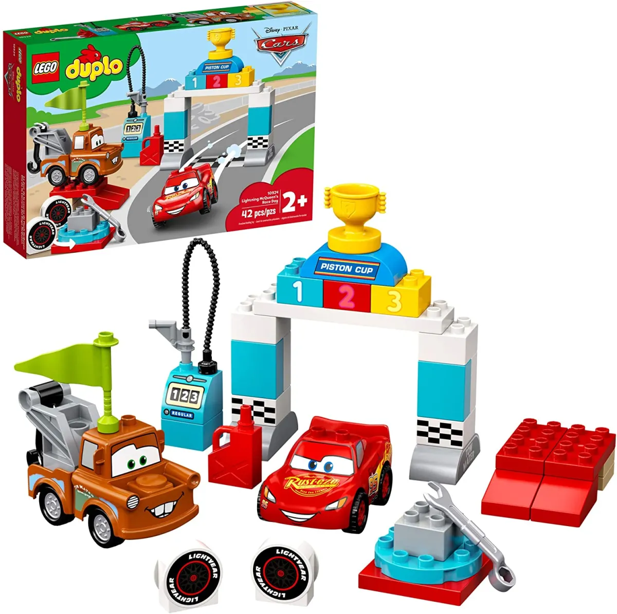 Lego Duplo Disney và Pixar Lightning McQueen's game day 10924 Đồ chơi cho  trẻ mới biết