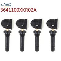 4pcs 3641100XKR02A Tire Pressure Sensor TPMS 433MHZ For 2019 GREAT WALL HAVAL F7 H6 WEY VV5 VV6 VV7