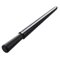 Plastic Ring Gauge Mandrel Sizer Stick Tool US/UK Size---Black