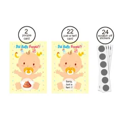 Pin the Dummy on the Baby Game • Baby Shower Party Games Boy Girl Unisex  PIN2
