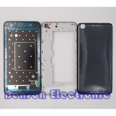 ✘❖✵ BaanSam New LCD Front Frame Single Card Middle Frame Battery Back Cover For Huawei Honor 4A Housing Case With Buttons