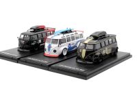 Scala 1/64รถ VW T1รถบัส Pressofusi In Lega Moi Di Auto Giocattolo Veicoli In Metalla Autobus Classici Giocattoli Da Collezione ต่อ Bambini