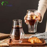 【CW】☊✁  120/250/335ml Double-layer Glass Cup Hanging Ear Espresso Anti-scalding Wine Teacup Mug Set